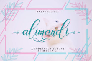 Alimandi: A Light & Charming Handwritten Font