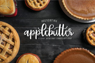 Applebutter: A Whimsical Hand-Lettered Font