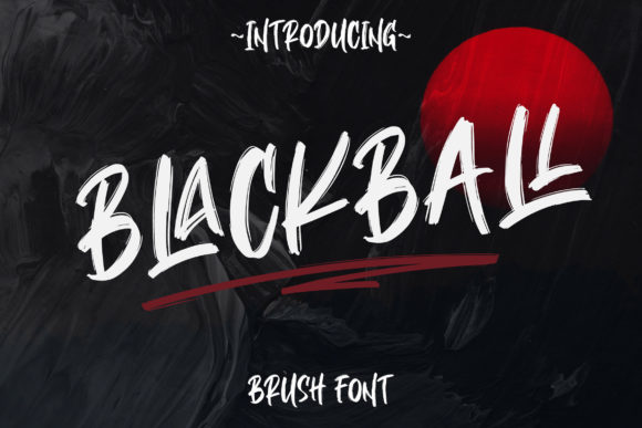 Blackball: The Natural Dry Brush Font That’s Redefining Visual Impact for Creators and Brands