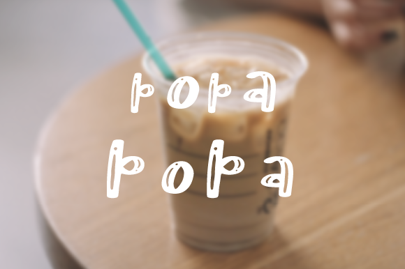 Boba Boba: A Handwritten Font with Modern Soul