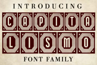 Capitalismo: A Bold Capital Font Family
