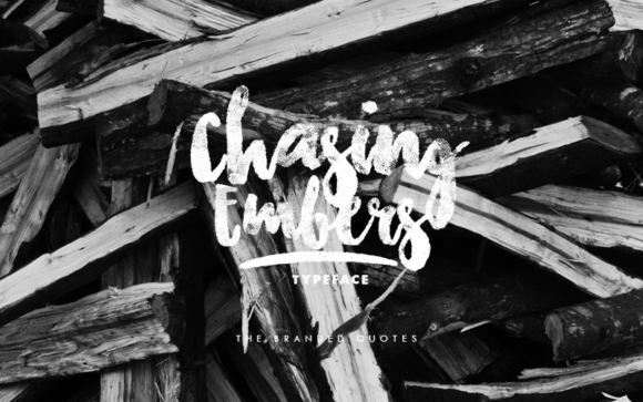 Chasing Embers: A Script Font Built for Clarity and Character