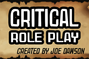 Critical Role Play: A Thin Sans Serif Font for Fantasy, Adventure, and Heroic Storytelling