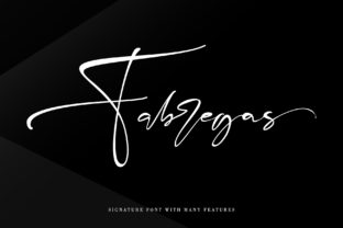 Fabregas: A Natural Handwritten Signature Font