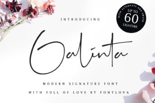 Galinta: The Sweet, Cool Script Font Redefining Modern Visual Identity