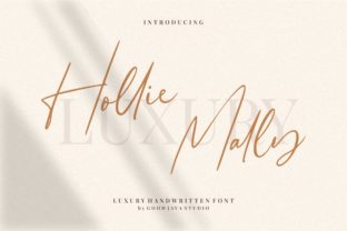 Hollie Mally Font: A Natural, Modern Handwritten Typeface for Designers and Creators