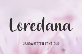 Loredana: A Handwritten Font That Balances Personality and Practicality