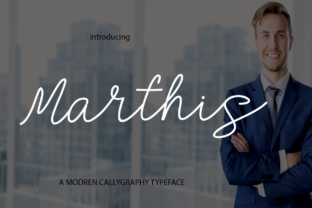 Marthis: A Light, Bold Handwritten Font