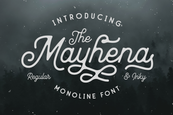 Mayhena: A Vintage Monoline Font That Delivers Clarity—If You Use It Right
