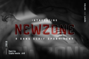 Newzone: A Sweet & Strong Handwritten Font