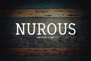 Nurous: A Bold, Cool Serif Font