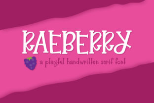 Raeberry: A Charming Hand-Drawn Serif Font