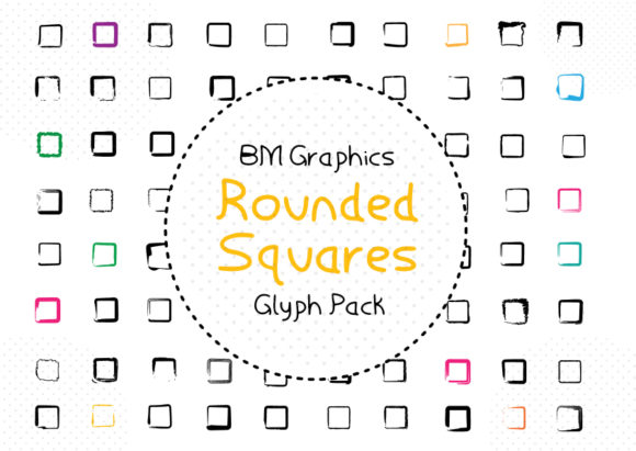 Rounded Squares: A Dingbats Font with Personality