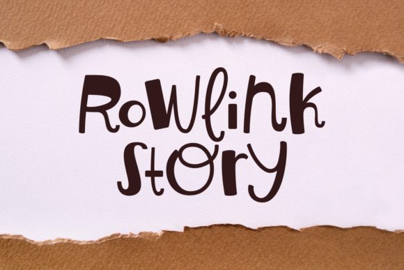 Rowlink Story: The Script Font That Builds Personality Into Your Brand
