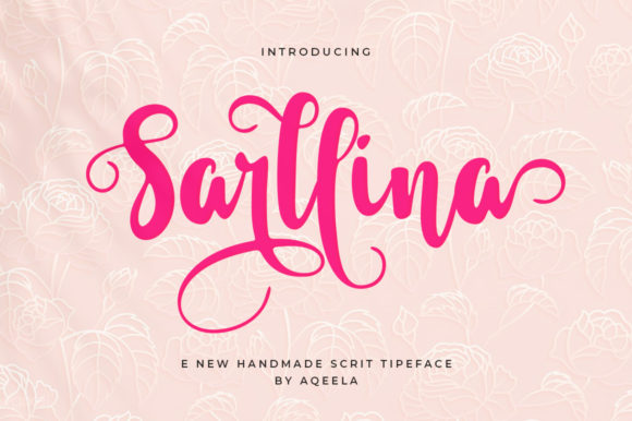 Sarllina: A Bold Decorative Font for High-Impact Typography