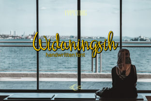 Widaningsih: A Simple, Elegant Script Font with Authentic Charm